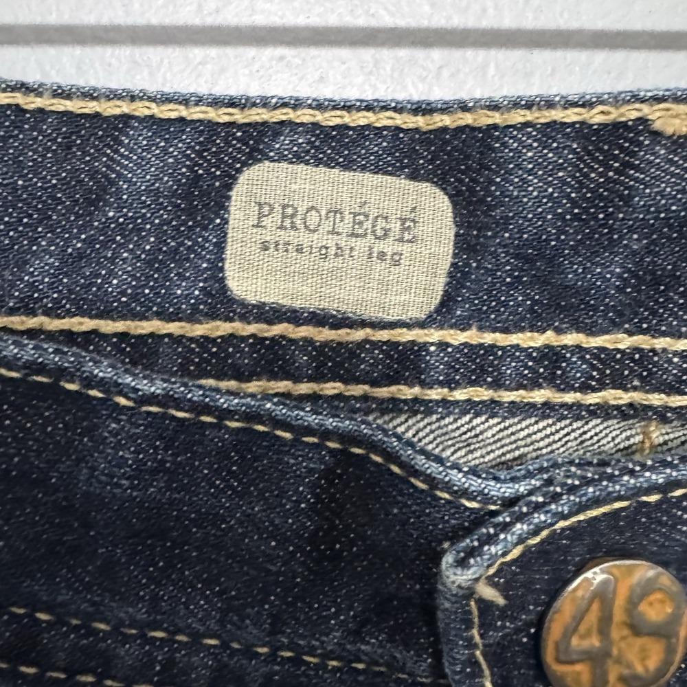 AG Adriano Goldschmied The Protege Jeans Mens 36x30 Dark Wash Straight Leg USA - Picture 3 of 9